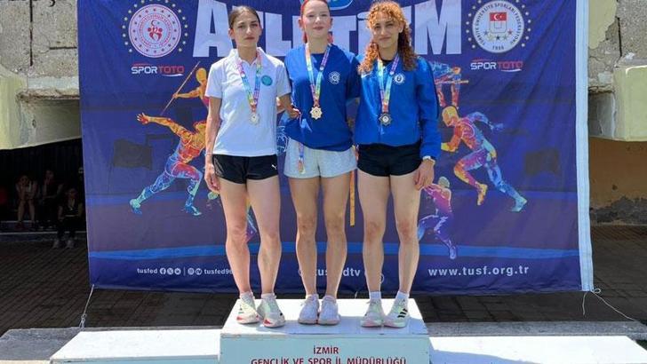 BUÜ’lü atletlerden Üniversitelerarası Atletizm Şampiyonası’nda 1 rekor, 2 üçüncülük
