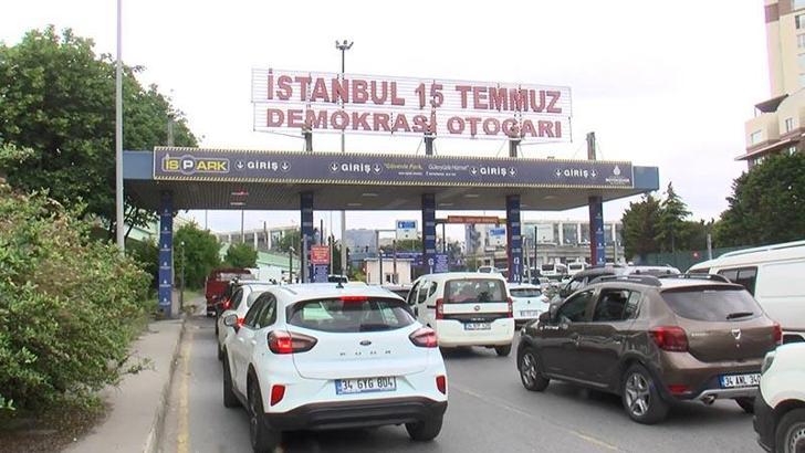 Kurban Bayramı öncesinde 15 Temmuz Demokrasi Otogarı'ndaki yoğunluk devam ediyor