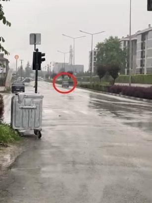 Ters yönde 3 kilometre ilerleyen sürücüye 20 bin TL ceza