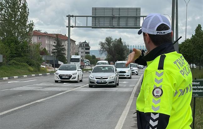 Kütahya trafiğinde bayram yoğunluğu