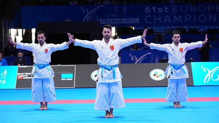 Türkiye Karate Erkek Kata Takımı Avrupa ikincisi oldu