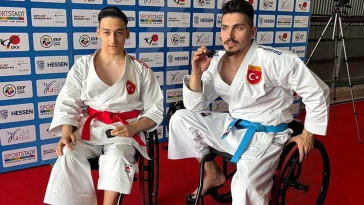 Milli para karatecilerden Avrupa Şampiyonası'nda 1 altın ve 1 gümüş madalya