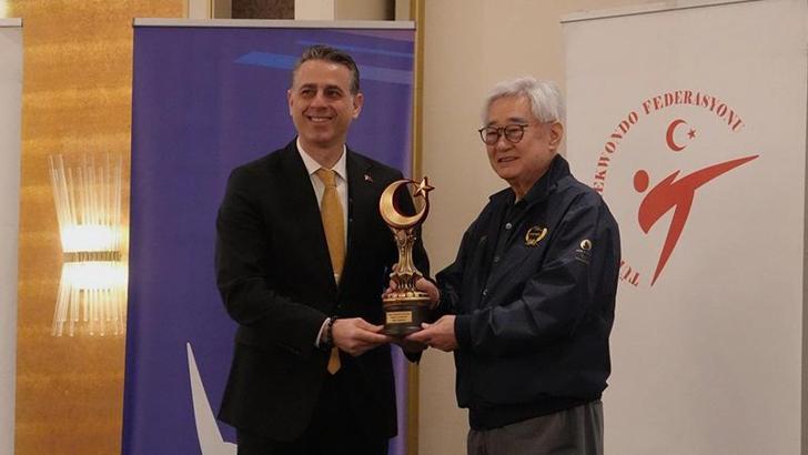 Dünya Taekwondo Federasyonu Başkanı Chungwon Choue İstanbul’da