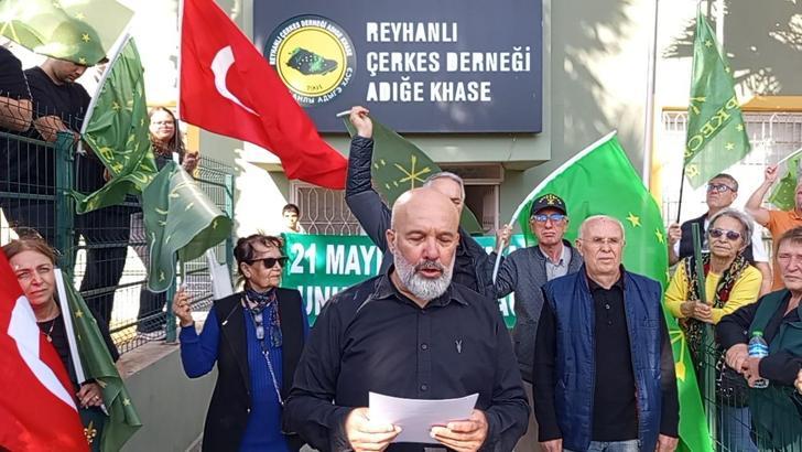 Reyhanlı'da Çerkes Soykırımı ve Sürgünü'nün 162'nci yıl dönümü anıldı