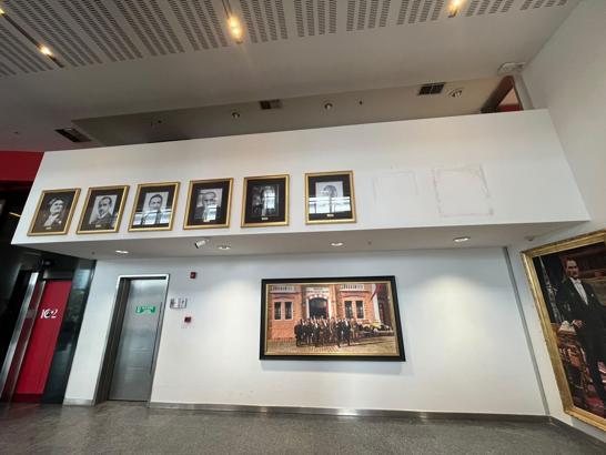 CHP Genel Merkezi’nde temizlik ve onarım çalışması