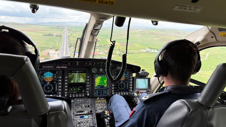 Ankara'da bayram öncesi helikopter destekli trafik denetimi