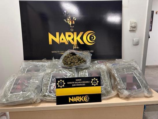 Mardin’de uyuşturucu operasyonunda 3 gözaltı