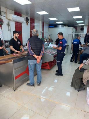 Reyhanlı'da kasap denetimi