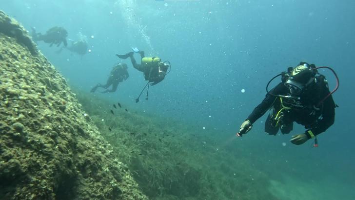 Saros Körfezi'nde su altı sezonu başladı; 17  dalış noktası var