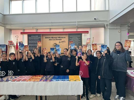 Hayal güçleriyle küçük yazarlara dönüştüler