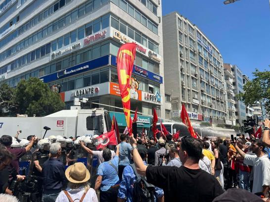 Özgür Özel'in mitingi öncesi gerginlik