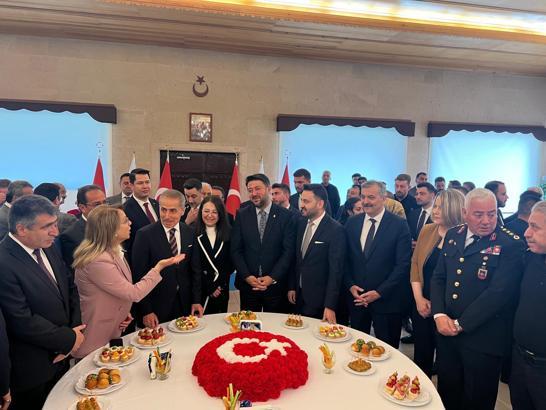 Nevşehir'de kent protokolü bayramlaştı