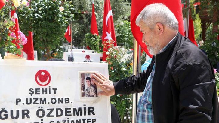 Gaziantep’te şehitlik ve mezarlıklarda ziyaretçi yoğunluğu