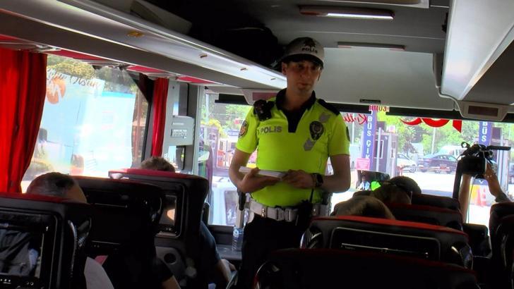 İstanbul'da bayram öncesi trafik denetimleri devam ediyor