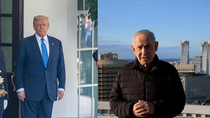 Donald Trump ile Binyamin Netanyahu telefonda görüştü