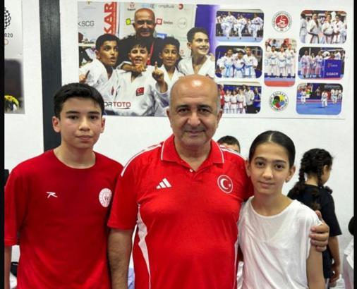 Balkan çocuklar karate şampiyonasına Diyarbakır’dan 2 sporcu gönderdiler