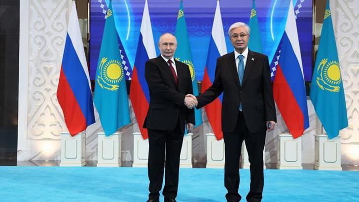 Rusya Devlet Başkanı Putin, Kazakistan’da