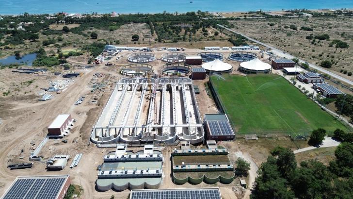 Lara Atıksu Arıtma Tesisi'nde sona gelindi