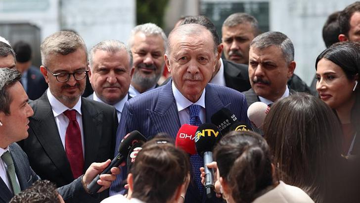Cumhurbaşkanı Erdoğan, cuma namazını Ayasofya-i Kebir Cami-i Şerifi'nde kıldı