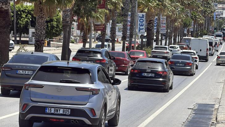 Bodrum’da son 36 saatte 25 binden fazla araç çıkış yaptı