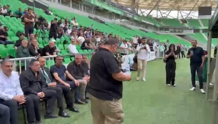 Sakaryaspor Olağan Genel Kurulu çıkan gerginlik nedeniyle ertelendi