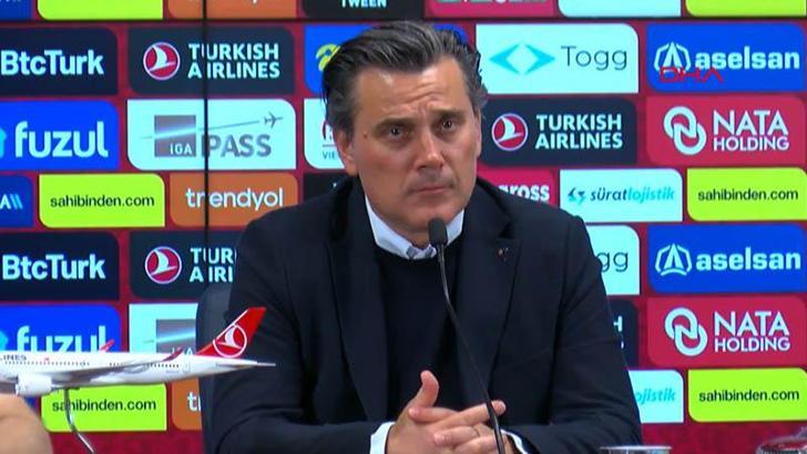 Vincenzo Montella: Burası milli takım olduğu için her maç çok ciddi