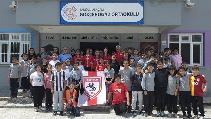 Samsunspor, okullara bocceyi tanıttı