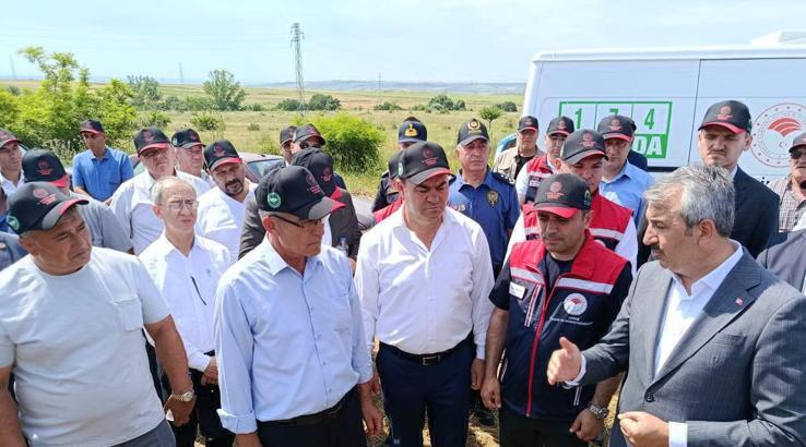 Edirne Valisi Sezer: Merada yetiştirilen yem bitkileri uygun fiyatlarla üreticilerimize sunulacak
