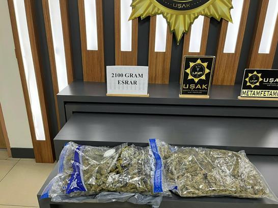 Uşak'taki uyuşturucu operasyonlarında 10 şüpheli tutuklandı