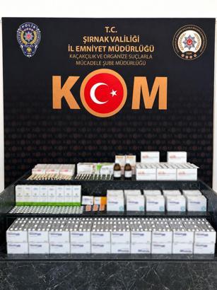 Şırnak’ta kaçak ilaç ve serumlar ele geçirildi; 2 gözaltı