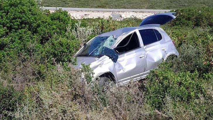 Aydın'da otomobil şarampole uçtu: 2 ölü