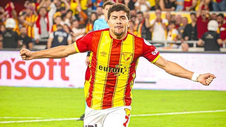 Göztepe'de İbrahim Sabra sevinci