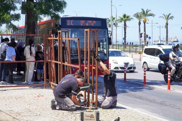 İzmir'in kimliğini yansıtan simgesel durak için çalışmalar başladı