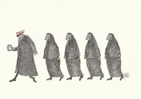 'Aşk ve sevginin' karikatürle anlatıldığı uluslararası yarışmada ödüller sahiplerini buldu