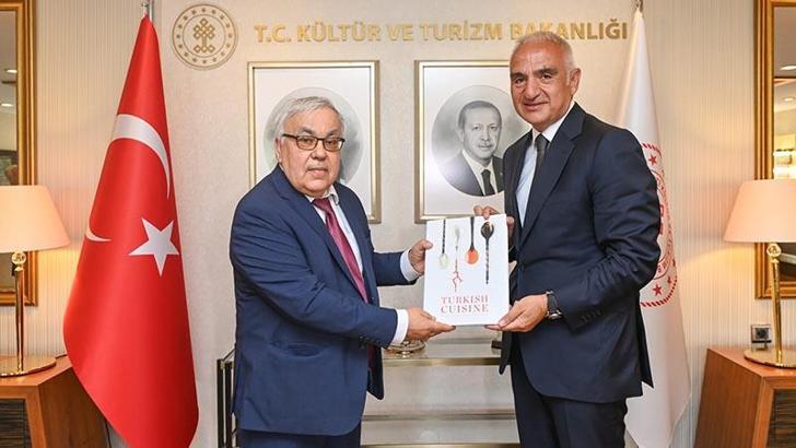 Bakan Ersoy, Rusya Büyükelçisi Verşinin’i kabul etti