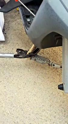 Edirne’de motosiklet kaportasına giren yılan kurtarılıp, doğaya salındı