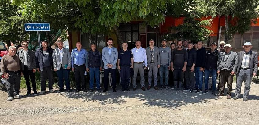 Kaymakamdan köy ziyaretleri