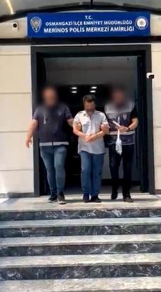 Bursa’daki operasyonlarda farklı suçlardan 4 şüpheli yakalandı