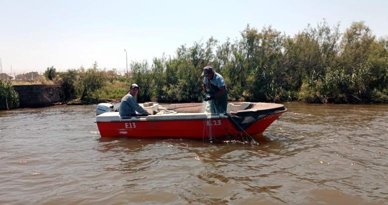 Edirne’de Meriç Nehri’nde ‘su ürünleri’ denetimi