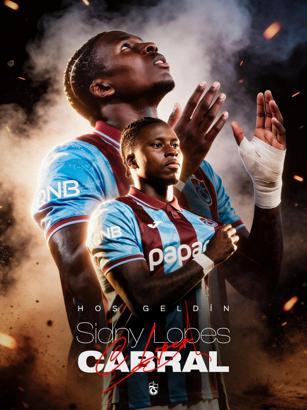 Trabzonspor, Cabral ile 5 yıllık sözleşme imzaladı