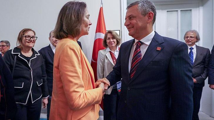 Özgür Özel, Almanya Sosyal Demokrat Partisi heyeti ile bir araya geldi
