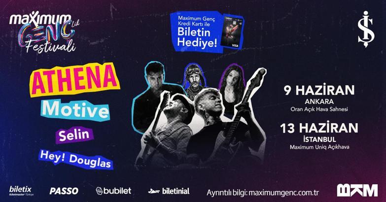 Maximum Gençlik Festivali 4’üncü yılında da gençlerle buluşuyor