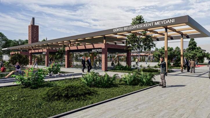 Gürsu Kent Meydanı projesinin önündeki son engel kaldırılıyor