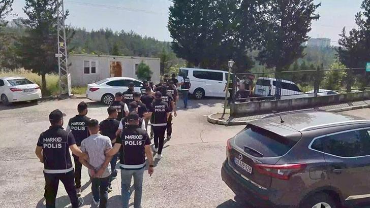 Osmaniye’de uyuşturucu operasyonu: 7 tutuklama