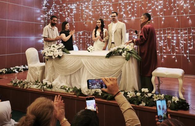 Mersin'de nikah salonlarında 06.06.2026 yoğunluğu