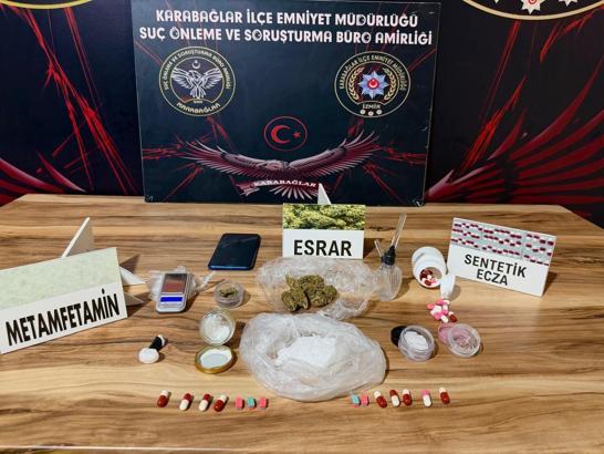 İzmir’de uyuşturucu operasyonu: 3 tutuklama