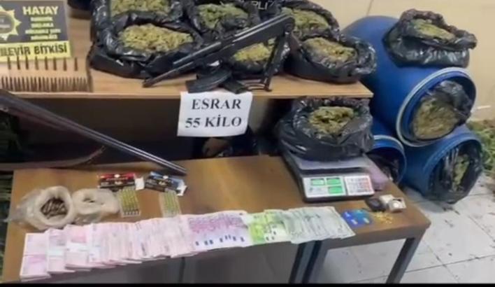 Hatay'da uyuşturucu operasyonu: 6 kişi tutuklandı