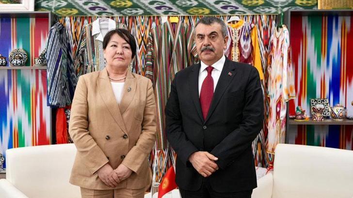 Bakan Tekin, Kırgızistan ve Azerbaycan eğitim bakanları ile görüştü