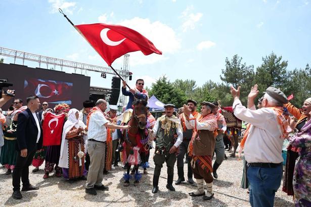 Muğla'da 17. Uluslararası Yörük-Türkmen Toyu coşkusu yaşandı