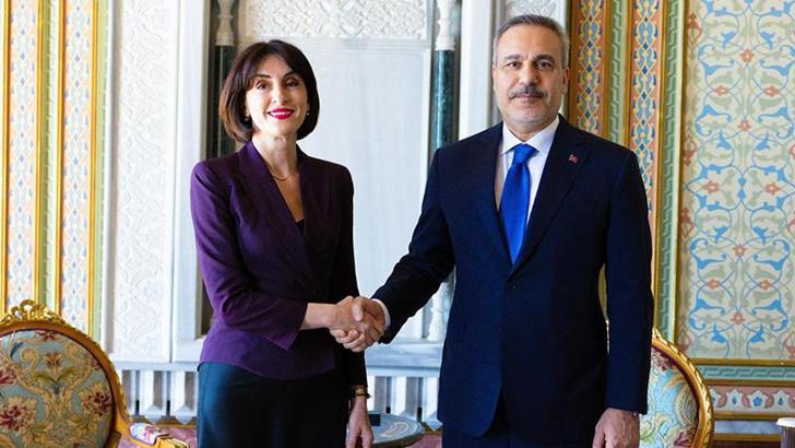 Bakan Fidan Gürcistan Başbakan Yardımcısı ve Dışişleri Bakanı Botchorishvili ile görüştü